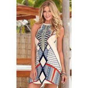 Venus Halter Mini Dress